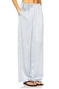 view 2 of 6 Silk Satin Pantlet in Sky
