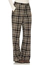view 2 of 6 Relaxed Plaid Trouser in Plaid