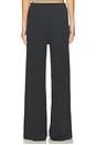 view 4 of 6 Cashmere Jersey Easy Drawcord Pant in Charcoal