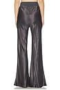 view 4 of 6 Bias Cut Satin Pant in Gunmetal