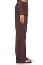 view 3 of 6 Twill Everywhere Pant in Chocolate