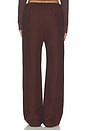view 4 of 6 Twill Everywhere Pant in Chocolate