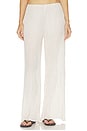 view 1 of 6 PANTALON PALAZZO PLISSE PALAZZO PANT in Champagne