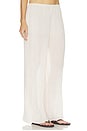 view 2 of 6 PANTALON PALAZZO PLISSE PALAZZO PANT in Champagne