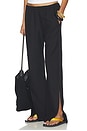 view 1 of 7 Twill Slash Pant in Black
