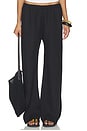 view 2 of 7 Twill Slash Pant in Black