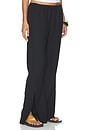 view 3 of 7 Twill Slash Pant in Black