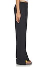 view 4 of 7 Twill Slash Pant in Black