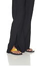view 7 of 7 Twill Slash Pant in Black