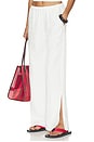 view 1 of 7 Twill Slash Pant in Off White