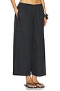view 2 of 6 Cropped Palazzo Pant in Black