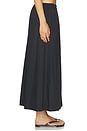 view 3 of 6 Cropped Palazzo Pant in Black