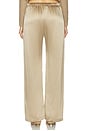 view 4 of 6 Silk Satin Everywhere Pant in Beige