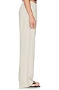 view 3 of 6 PANTALON LINEN EVERYWHERE PANT in Jute Heather