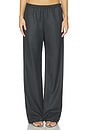 view 1 of 6 PANTALON PANT in Dark Charcoal