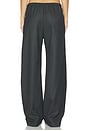 view 4 of 6 PANTALON PANT in Dark Charcoal