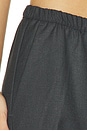 view 6 of 6 PANTALON PANT in Dark Charcoal