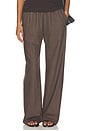 view 1 of 7 PANTALON PANT in Heather Brown