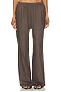 view 2 of 7 PANTALON PANT in Heather Brown