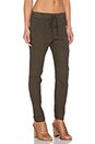 view 2 of 3 French Linen Pant in Olive Drab