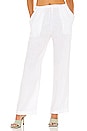 view 1 of 4 X REVOLVE Linen High Waisted Lounge Pant in White