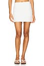 view 1 of 6 Jacquard Mini Skirt in Off White