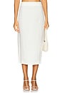 view 1 of 6 Linen Pencil Skirt in Undyed