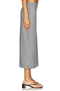 view 3 of 6 Suiting Pencil Skirt in Light Grey