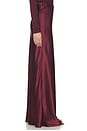 view 3 of 6 Silk Full Length Skirt in Carmine