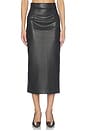 view 1 of 6 JUPE SKIRT in Coffee