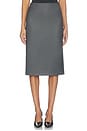 view 1 of 6 FALDA SKIRT in Dark Heather Grey