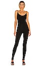 view 1 of 4 Rib Strappy Jumpsuit in Black