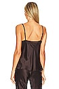 view 3 of 4 Bias Cut Cami in Bitter Brown