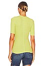 view 3 of 4 Fitted Half Sleeve Crew in Kiwi