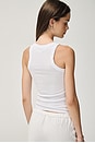 view 5 of 8 Bold Sheath Tank in White