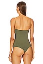 view 4 of 5 x REVOLVE Luxe Knit Essential Tank Bodysuit in Military