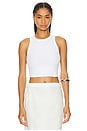 view 1 of 4 Cropped Bold Sheath in White