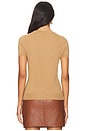 view 3 of 4 Cashmere Short Sleeve Crew in Beige