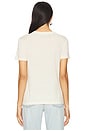 view 3 of 4 Silk Knit Perfect Tee in Ecru