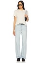 view 4 of 4 Silk Knit Perfect Tee in Ecru