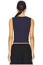 view 3 of 4 REGATA CROPPED EM U SUPIMA BABY in Indigo