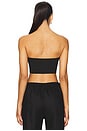 view 3 of 4 Essential Bandeau Top in Black