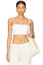 view 1 of 4 Essential Bandeau Top in White
