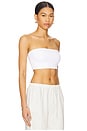view 2 of 4 Essential Bandeau Top in White