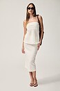 view 2 of 7 Linen Strapless Tunic in Undyed