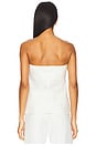 view 3 of 4 Linen Strapless Tunic in Undyed