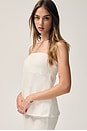 view 3 of 7 Linen Strapless Tunic in Undyed