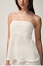 view 5 of 7 Linen Strapless Tunic in Undyed