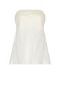 view 6 of 7 Linen Strapless Tunic in Undyed