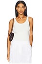 view 1 of 4 Military Rib Slim Tank Top in Undyed